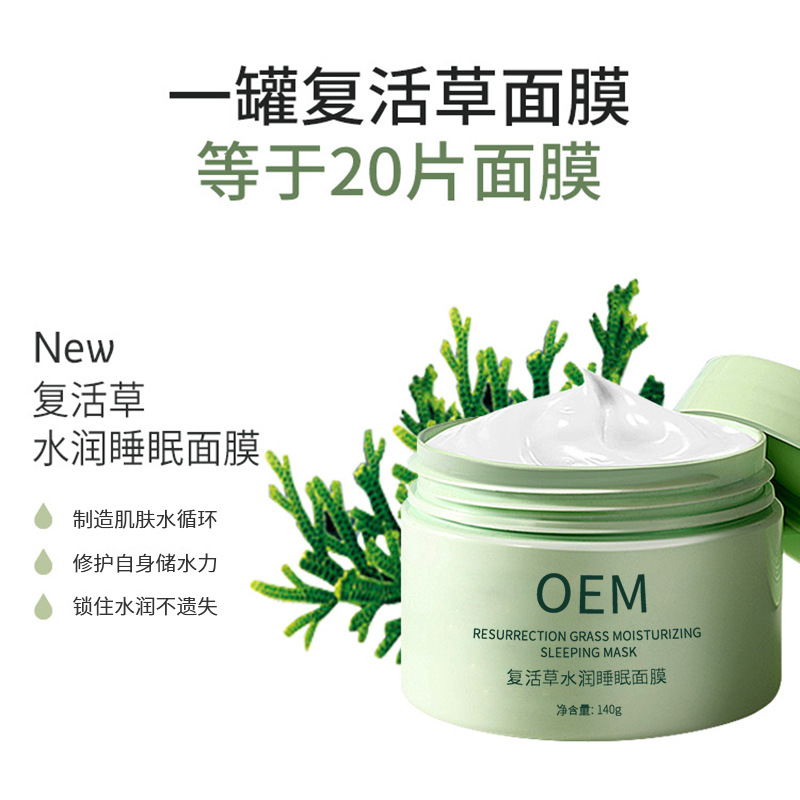 宝莱_复活草睡眠面膜OEM